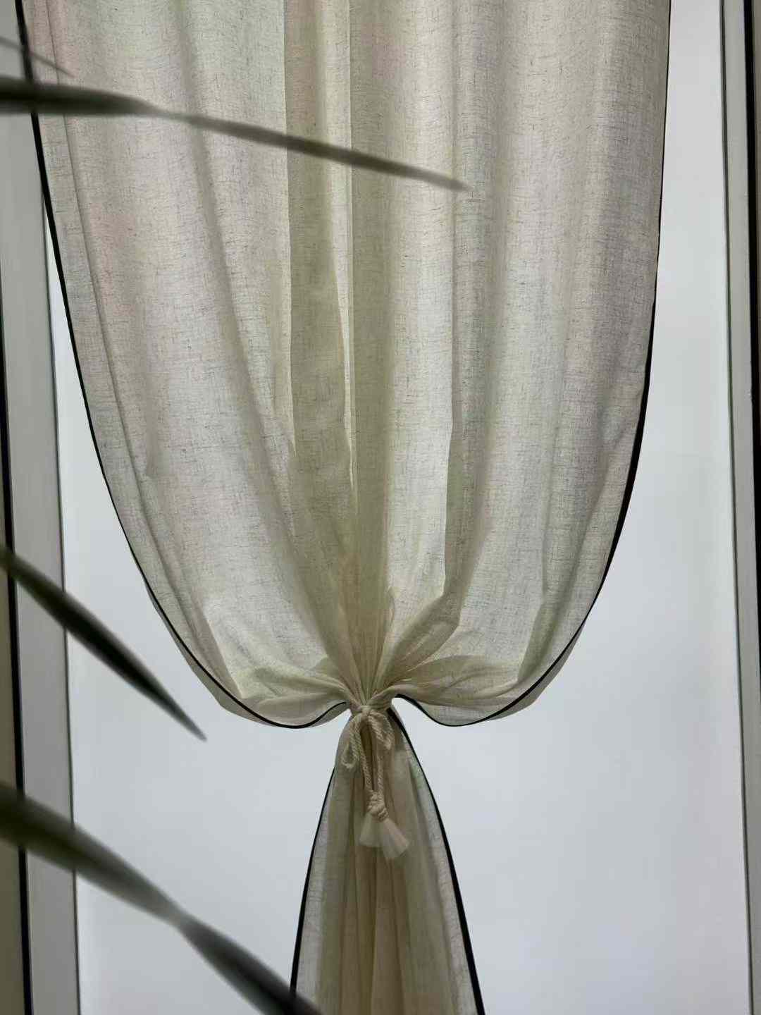 Japanese Linen Gauze Curtain